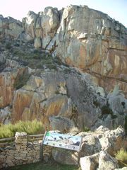 Camino del Castro de Saldeana.